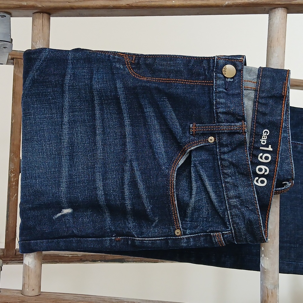 Gap 1969 Sexy Boyfriend Jeans Womens Sz 27r - Picture 5 of 6